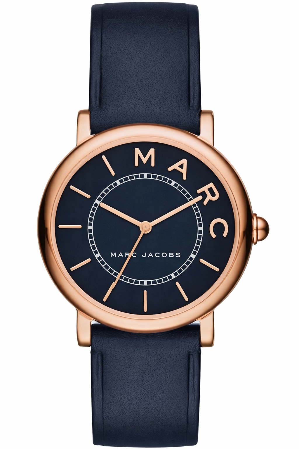 Marc Jacobs Classic Mini Navy Dial Rose Gold Watch MJ1539