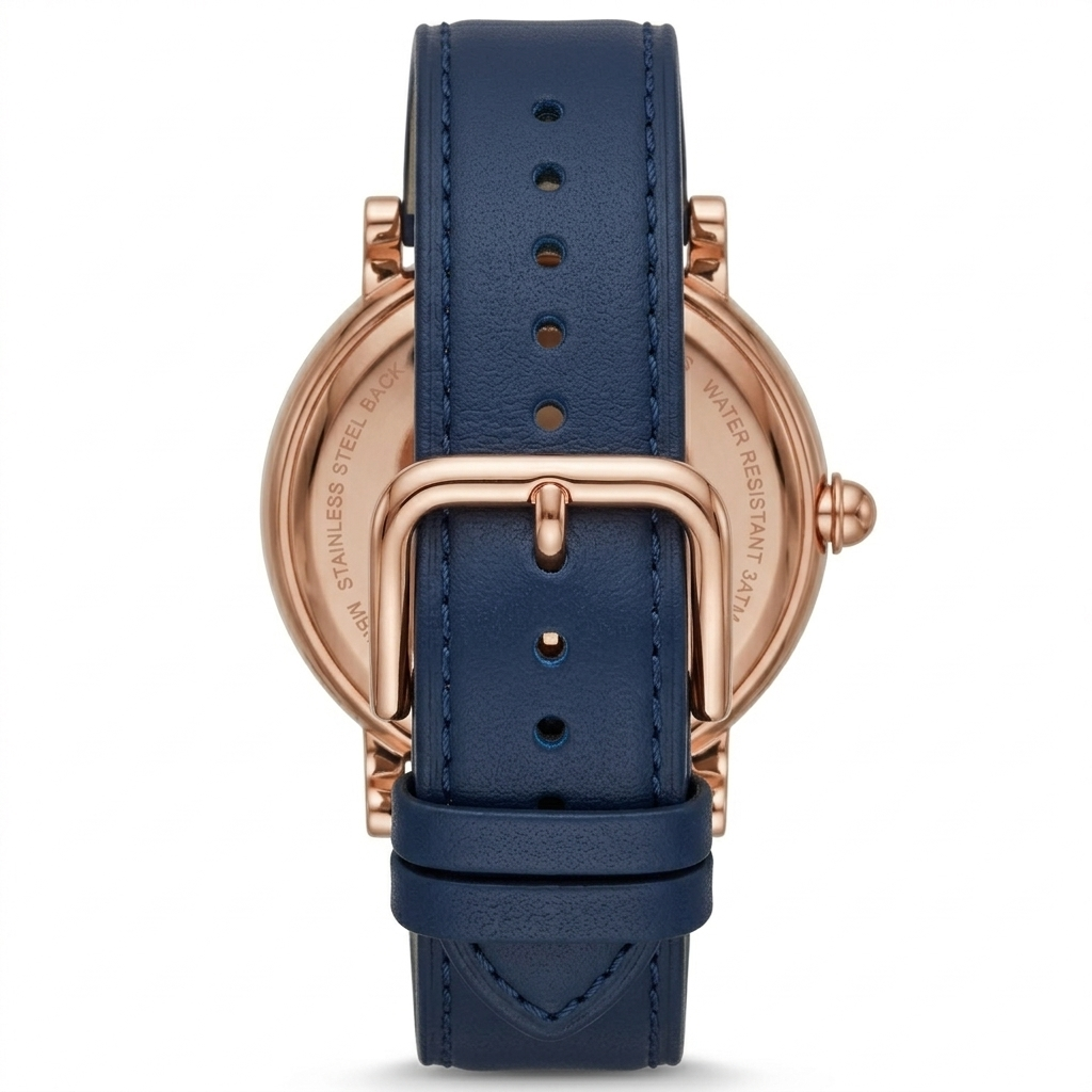 Marc Jacobs Classic Mini Navy Dial Rose Gold Watch MJ1539
