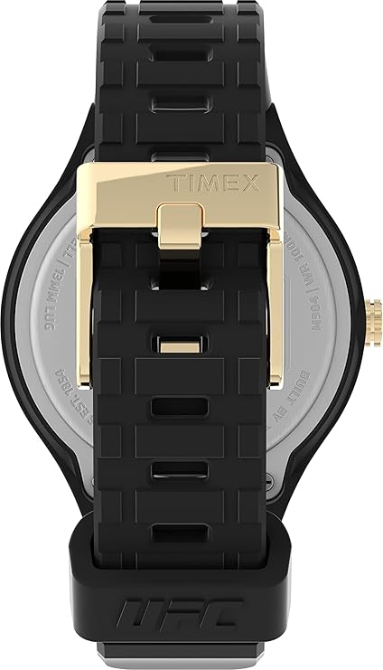 TimeX UFC Shogun Black Dial Black Rubber Women's Watch TW2V56900 TW2V56900 - Image 2