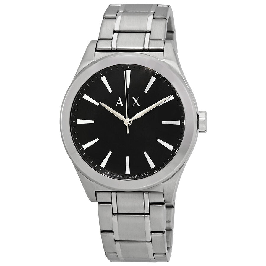 Armani Exchange Smart Black Dial Silver Watch - AX2320