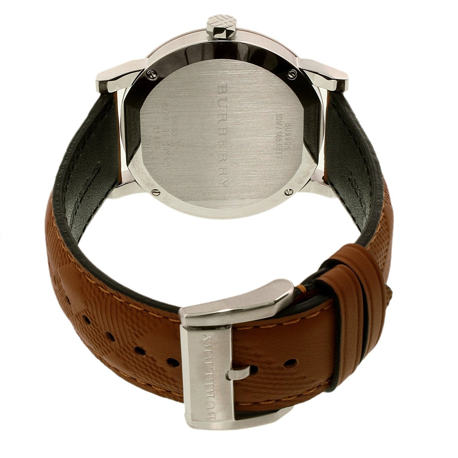 Burberry The City Brown Leather Strap Men's Watch BU9904