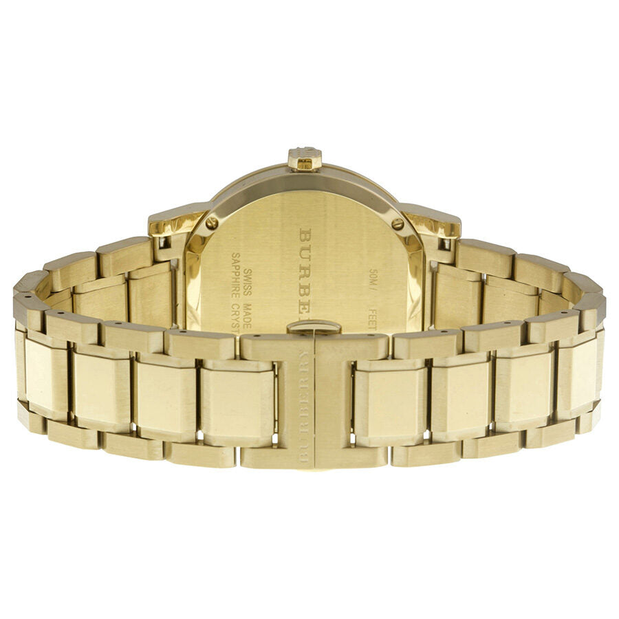 Burberry The City Champagne Dial Gold-tone UnisexWatch BU9033