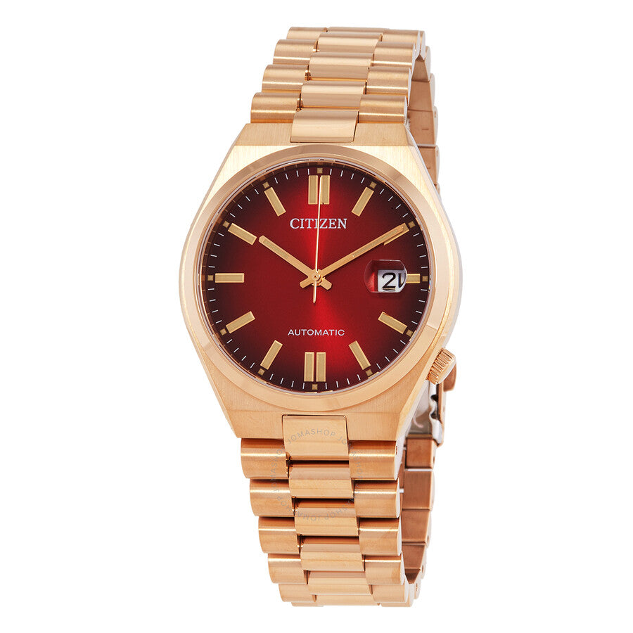 Citizen Tsuyosa Automatic Red Dial Watch NJ0153-82X