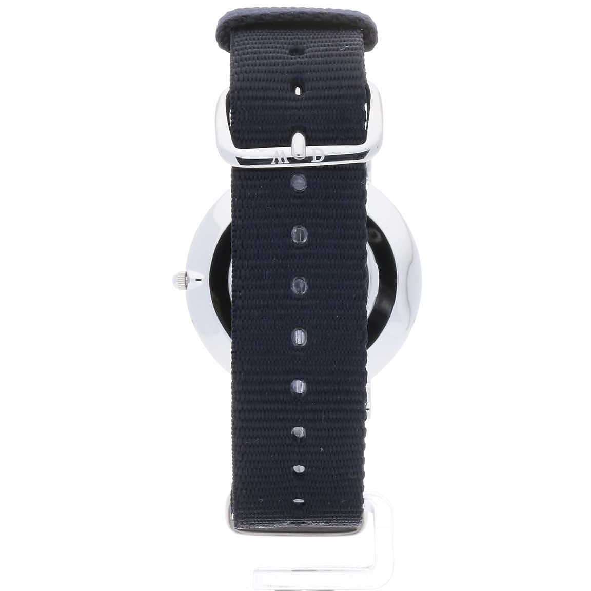 Daniel Wellington Cornwall 36mm Black Dial Black Nato Strap Silver Watch - DW00100151