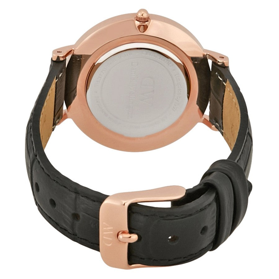 Daniel Wellington White Classic Petite Reading 32mm Women's Gold Watch DW00100173 - The Watches Men