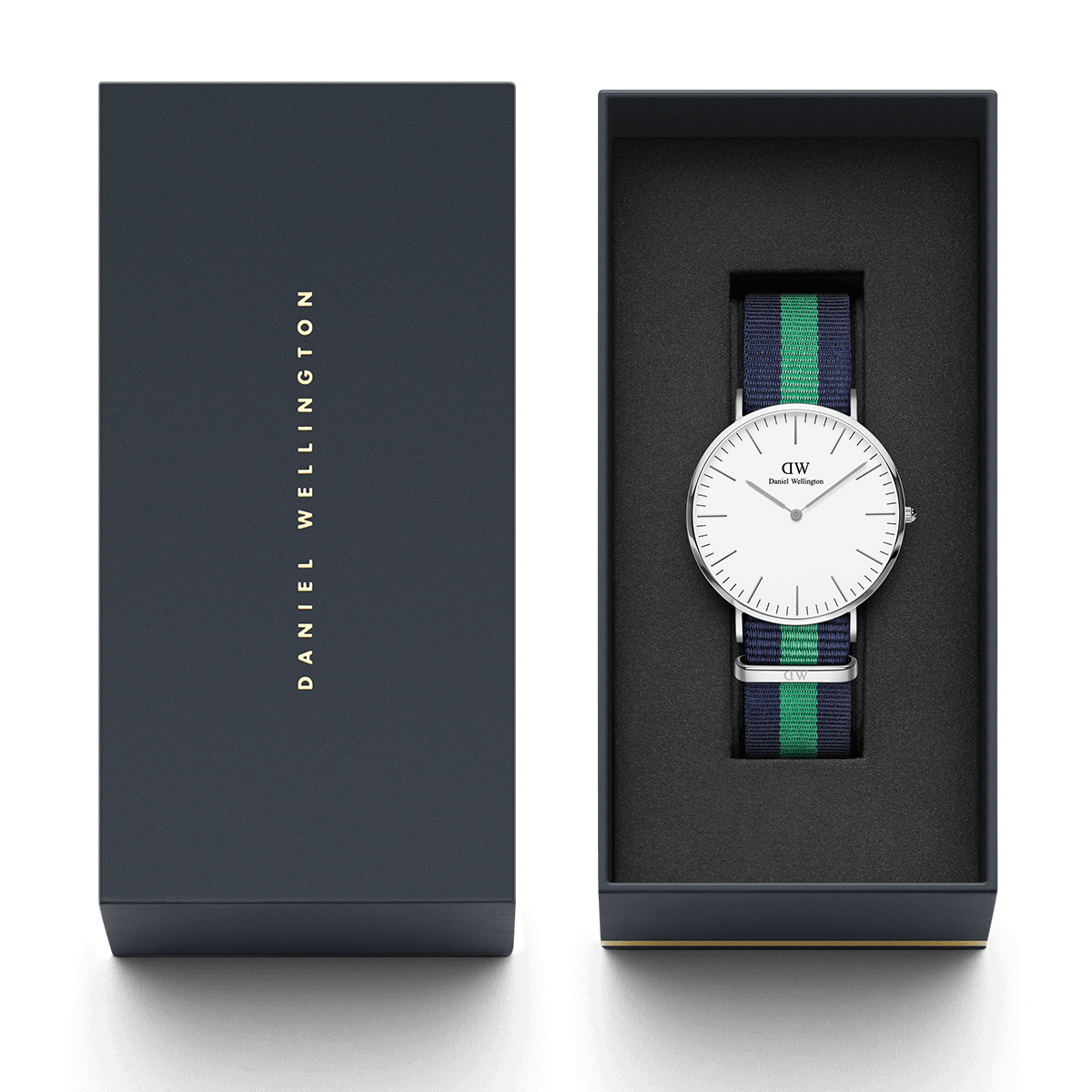 Daniel Wellington Warwick 40mm Men's Silver Watch DW00100019