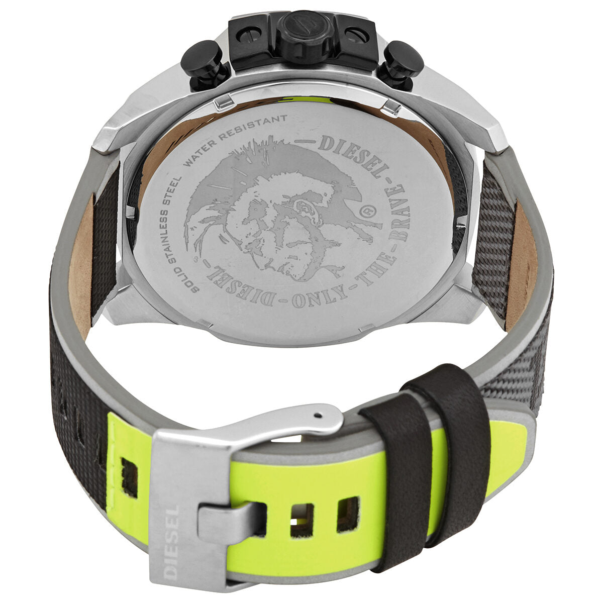 Diesel Mega Chief Quartz Black Iridescent Dial Men's Watch #DZ4523 - The Watches Men & CO #3