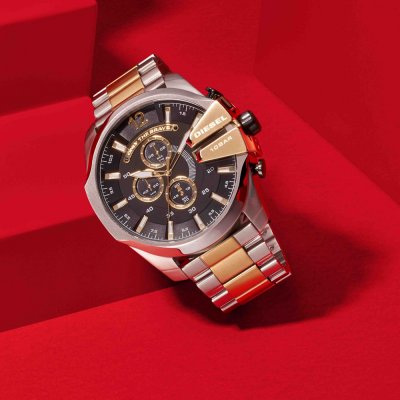 Diesel Silver Men's Watch - DZ4581