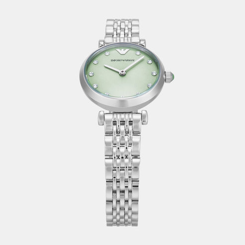 Emporio Armani Analog Green Dial Women's Watch AR11667