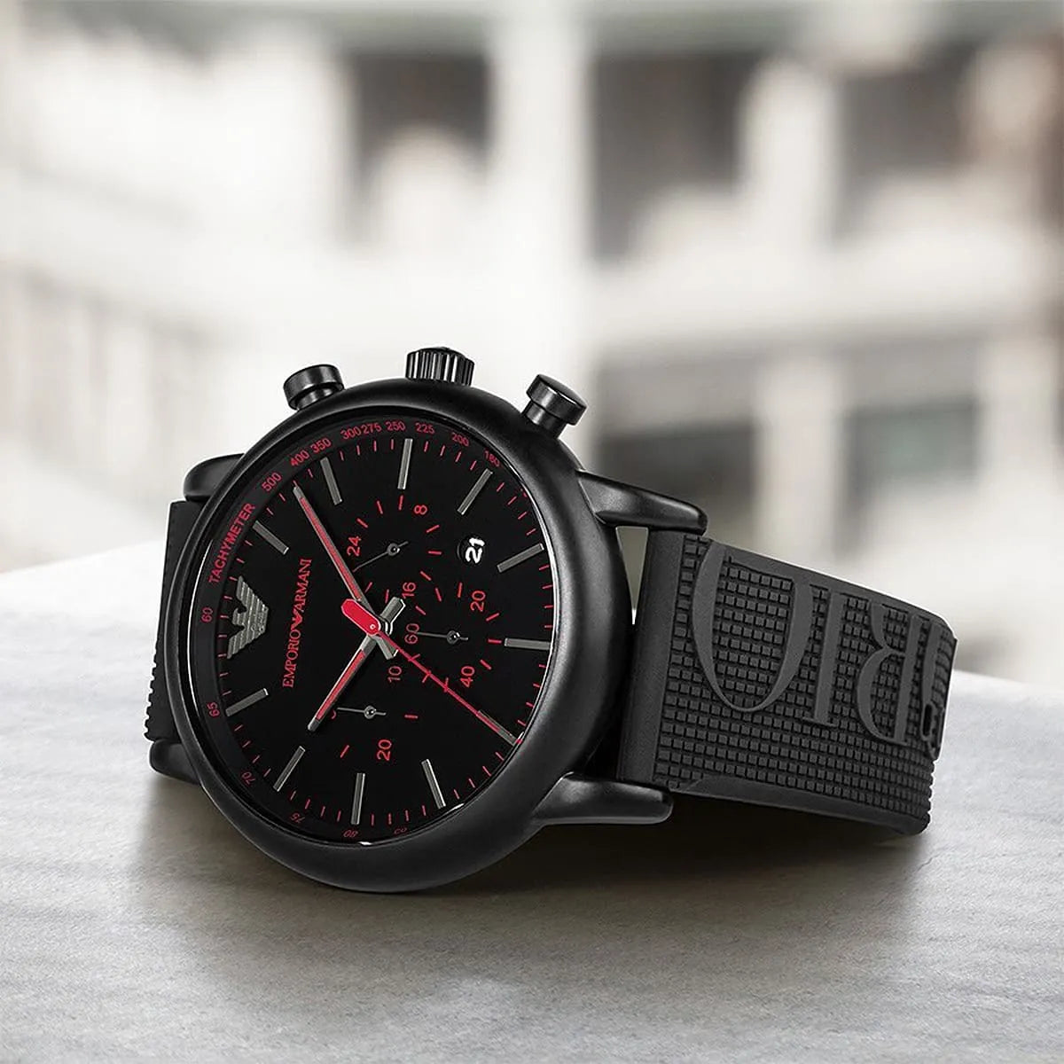 Emporio Armani Black Men's Watch - AR11024