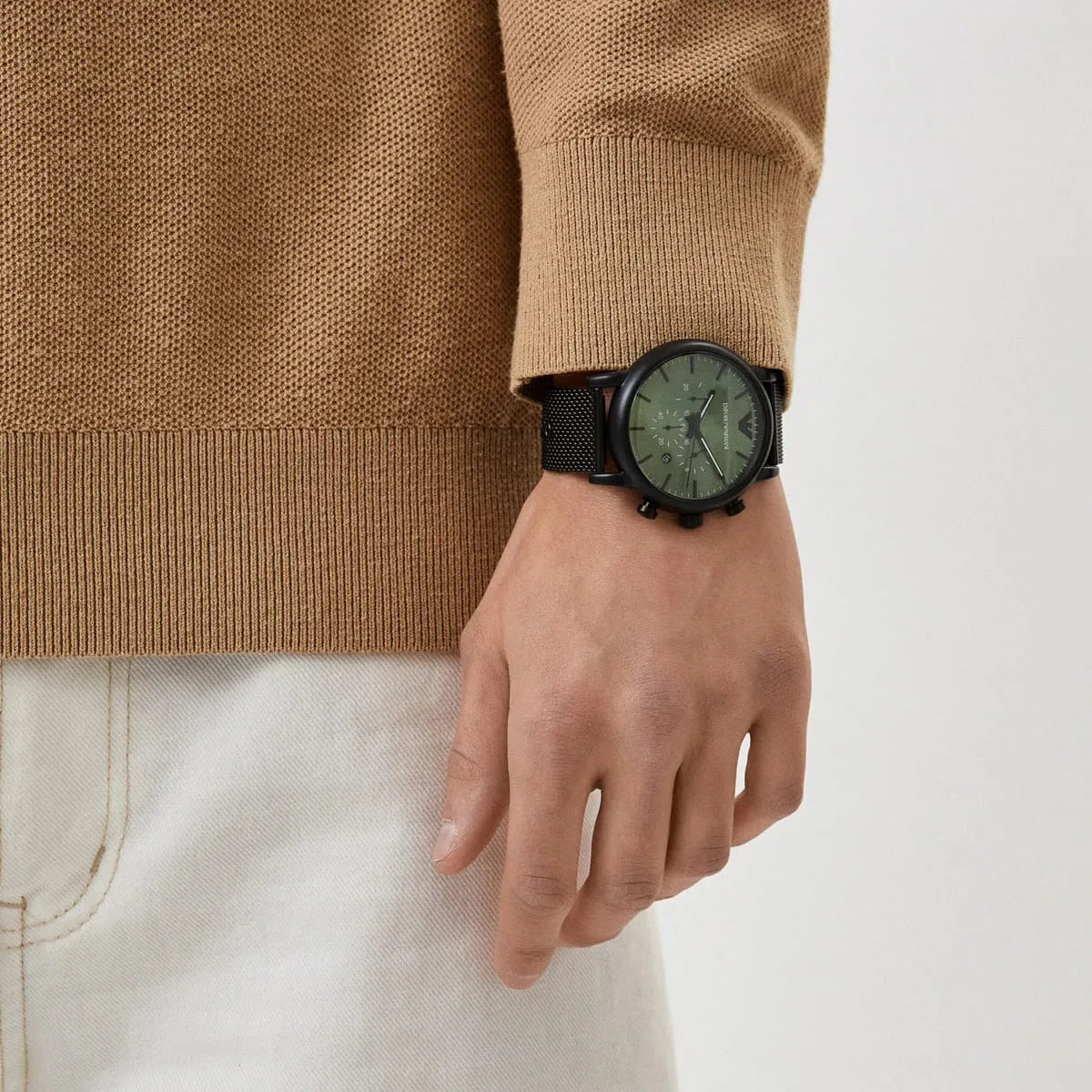 Emporio Armani Black Men's Watch - AR11470