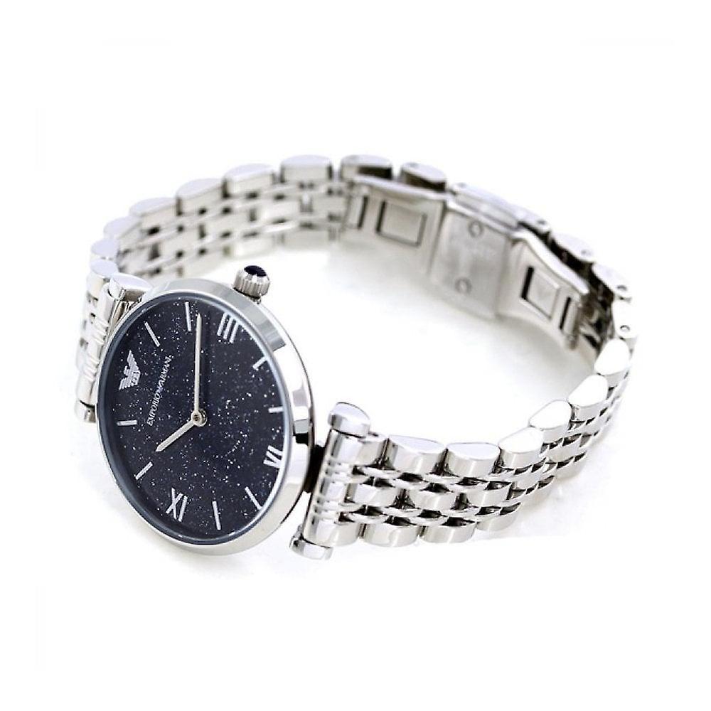 Emporio Armani Quartz Blue Dial Ladies Watch AR11091 - Watch