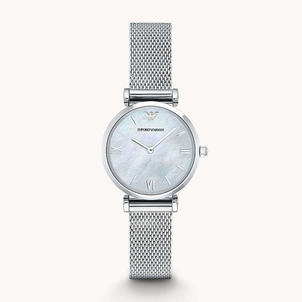 Emporio Armani Silver Ladies Watch - AR1955