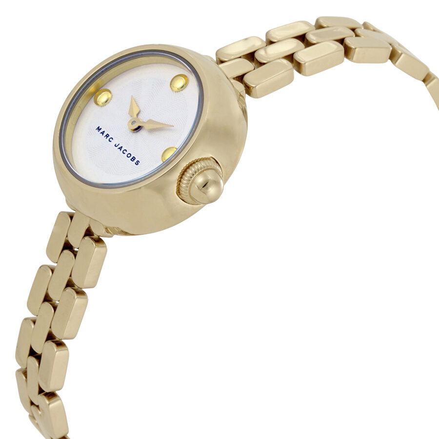 Marc Jacobs Courtney Silver Dial Gold Watch MJ3457