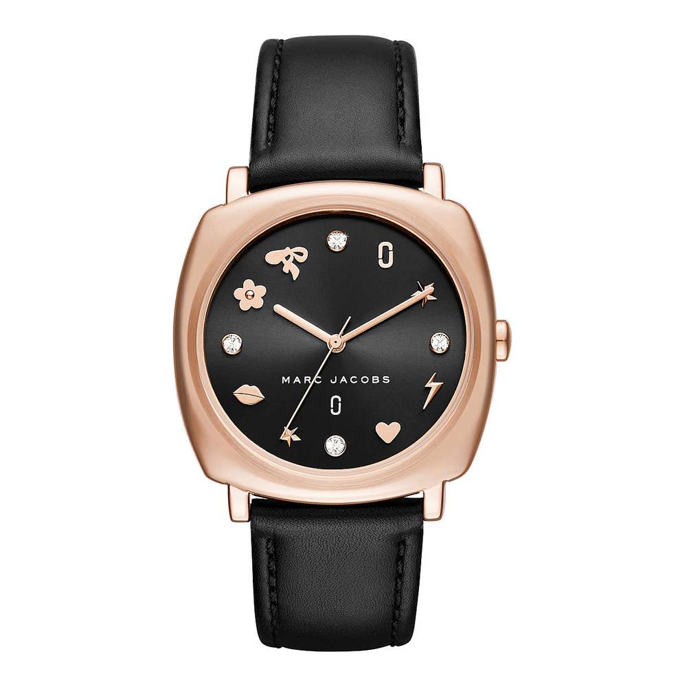 Marc Jacobs Womens 'Mandy' Quartz Stainless Steel and Leather Watch MJ1565 - Kiwi Watches