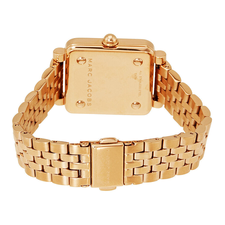 Marc Jacobs Vic White Dial Rose Gold Watch MJ3514