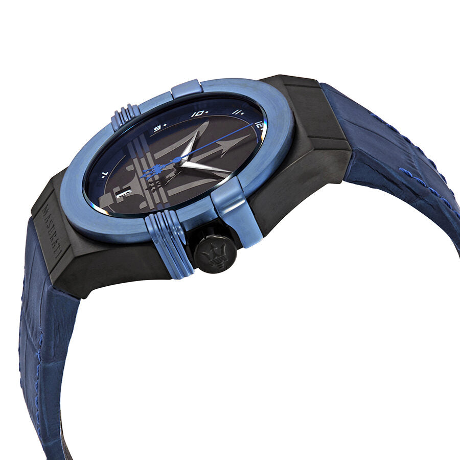 Maserati Potenza Black Dial Men's Watch R8851108007 - The Watches Men & Co #2