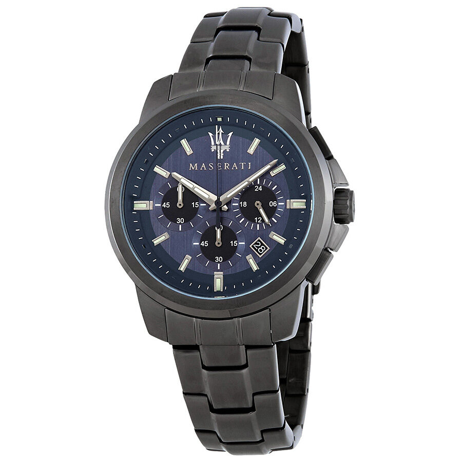 Maserati Successo Chronograph Blue Dial Men's Watch R8873621005