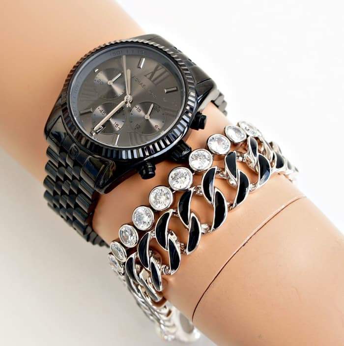 Michael Kors Chronograph Black Women's Watch MK5709