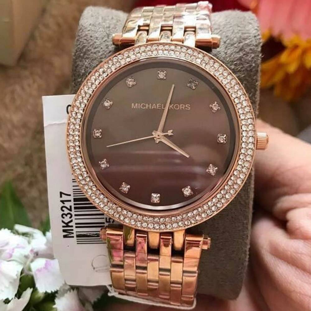 Michael Kors Darci Rose Gold Ladies Watch MK3217