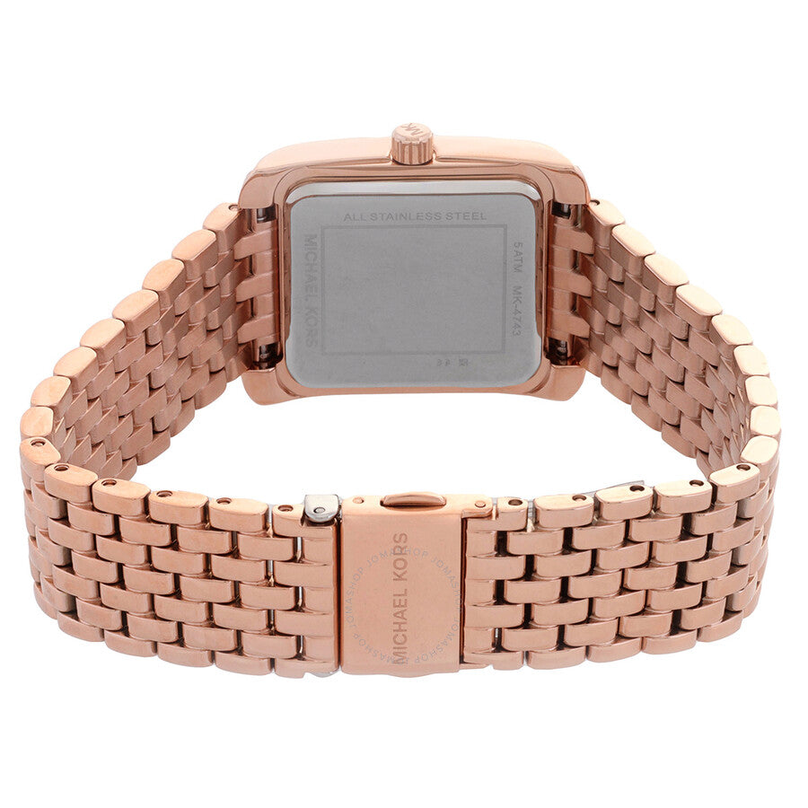 Michael Kors Emery Quartz Crystal White Dial Ladies Watch MK4743