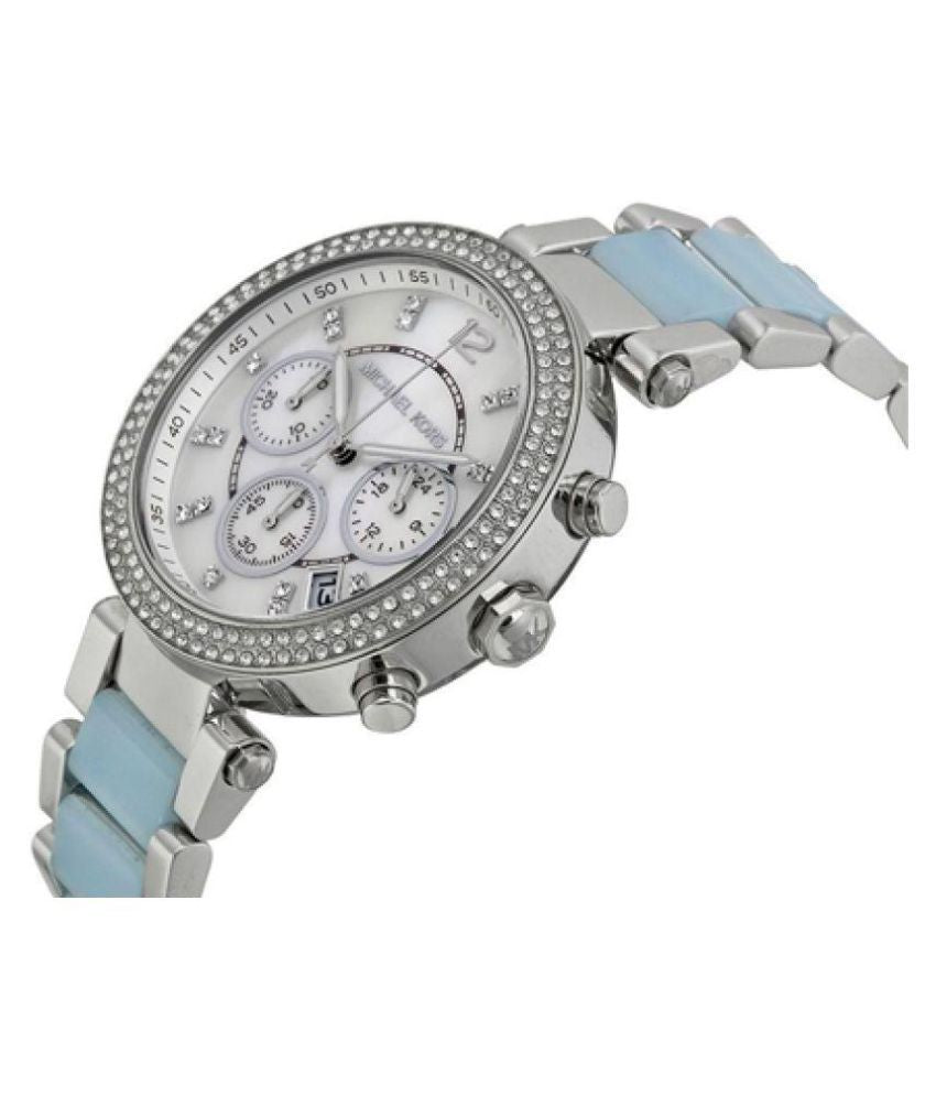 Michael Kors Parker Mother of Pearl Dial Ladies Watch MK6138