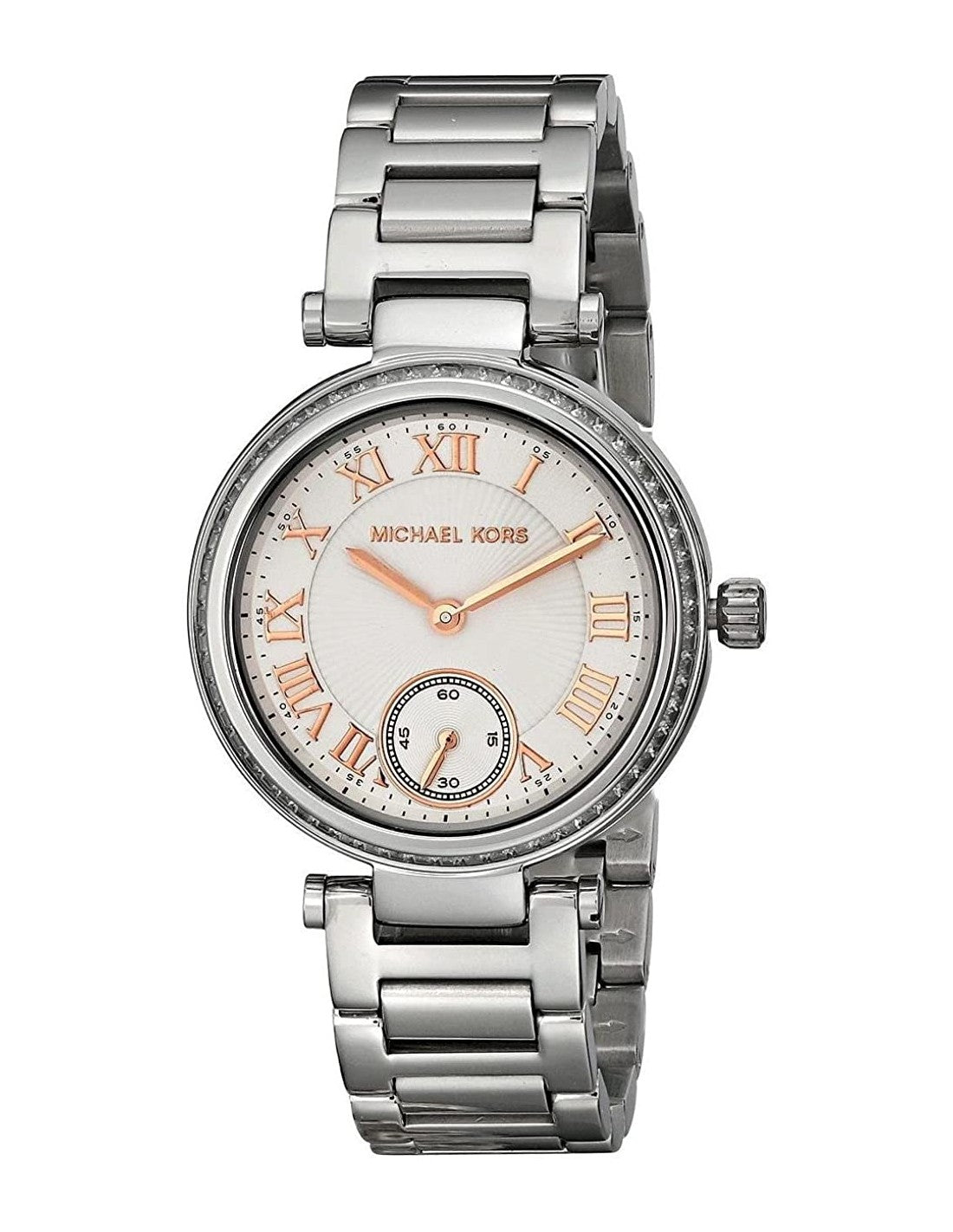 Michael Kors Skylar Silver-Tone Stainless Steel Women's Watch - MK5970