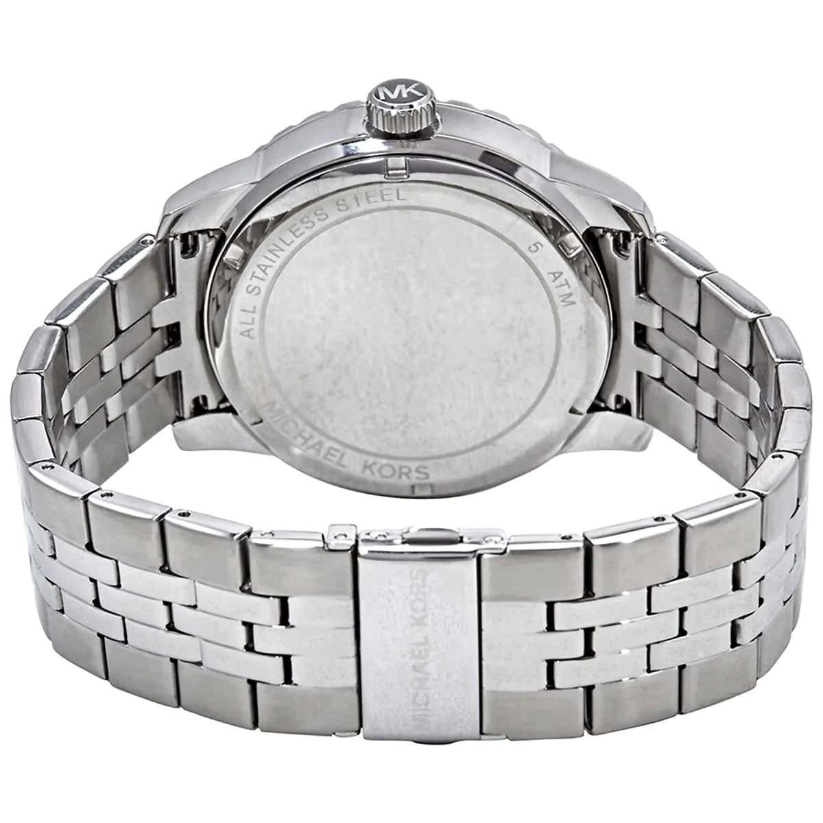 Michael Kors Cunningham Multifunction Black Dial Silver Men's Watch - MK7156