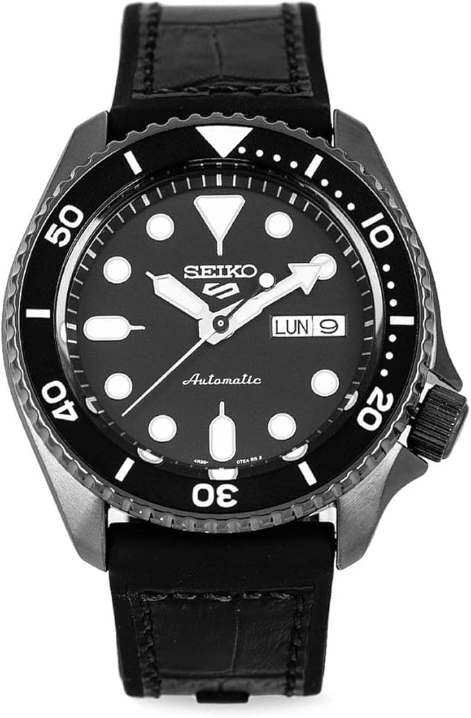 Seiko 5 Sports Gun Metal Men's Watch SRPD65K3