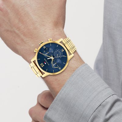 Tommy Hilfiger Gold Men's Watch - 1791880