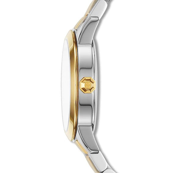 Tory Burch Collins Petite Yellow Gold-Tone and Stainless Steel Women's Watch TBW1306
