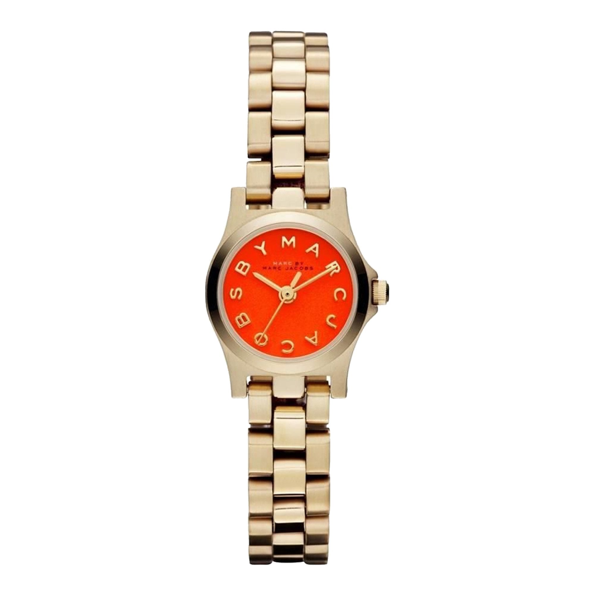 Marc By Marc Jacobs Henry Dinky Orange Dial Ladies Watch  MBM3202 - Kiwi Watches
