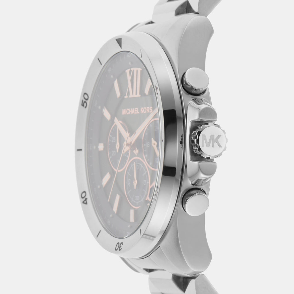 Michael Kors Oversized Brecken Silver-Tone Men's Watch - MK8984