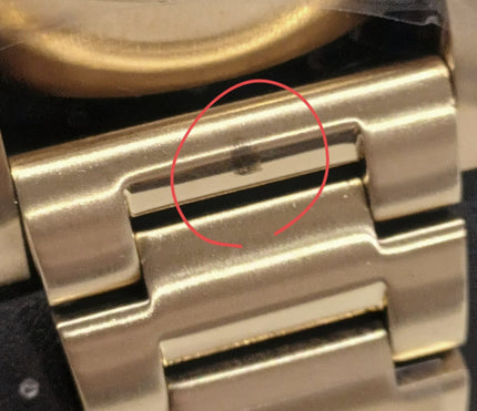 Diesel Mr. Daddy 2.0 Chronograph All Gold Men's Watch DZ7399 (Defect)