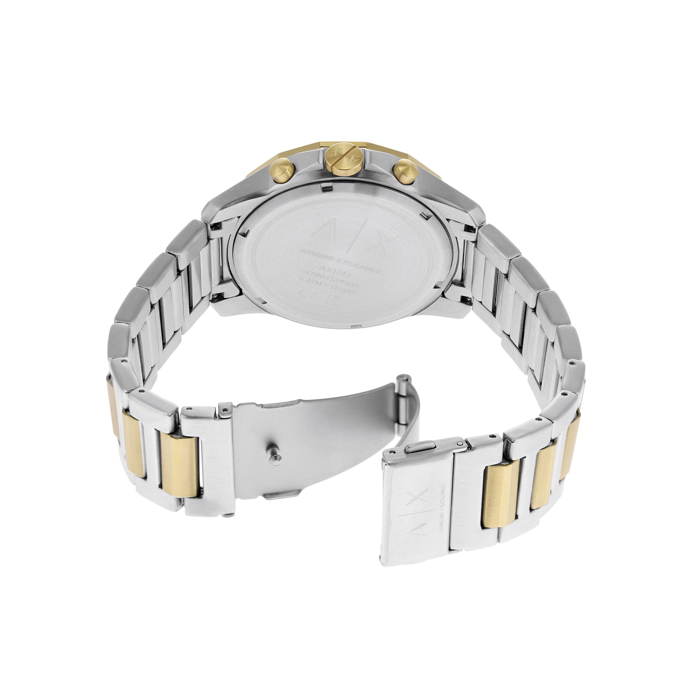 Armani Exchange Banks Chronograph Two-Tone Men's Watch - AX7148