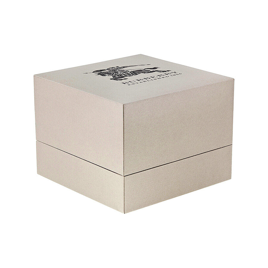 Burberry Chronograph Dark Grey Dial Dark Grey Leather Men's Watch BU9364