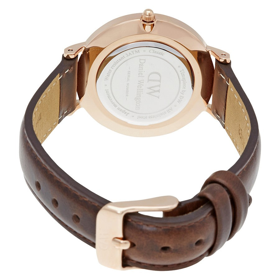 Daniel Wellington Classic Petite Bristol 28mm Women's Gold Watch