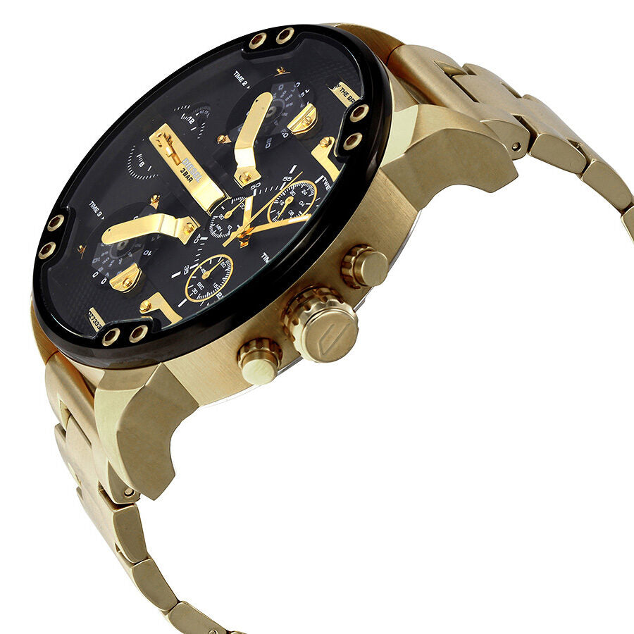 Diesel Mr. Daddy 2.0 Black Dial Quartz Men’s Watch DZ7333 - Watch