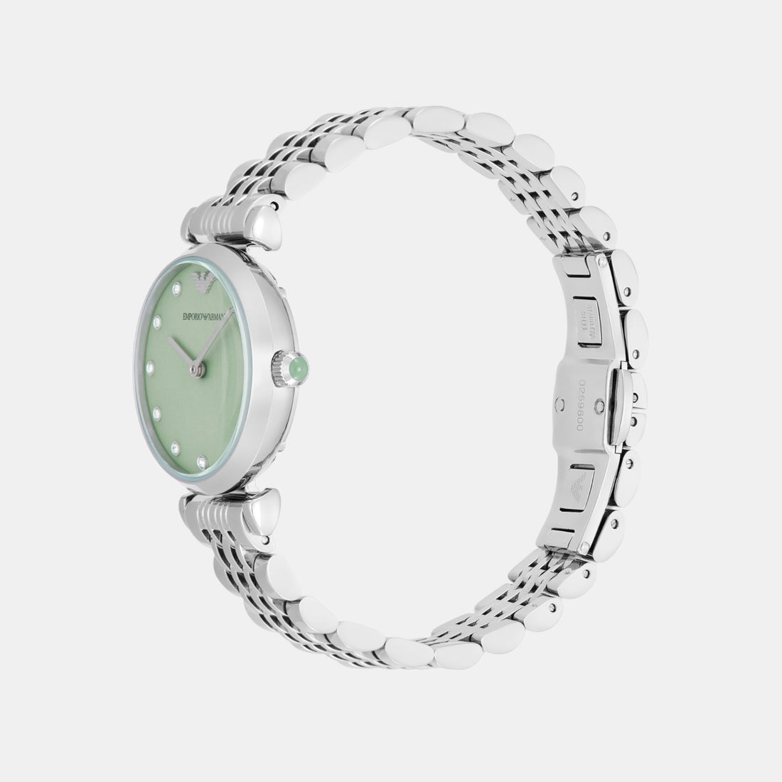 Emporio Armani Analog Green Dial Women's Watch AR11667