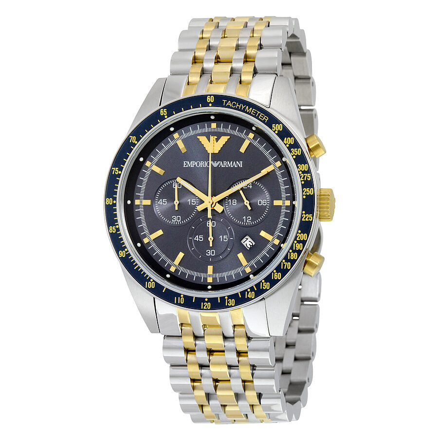 Emporio Armani Navy Chronograph Blue Dial Men's Watch AR6088
