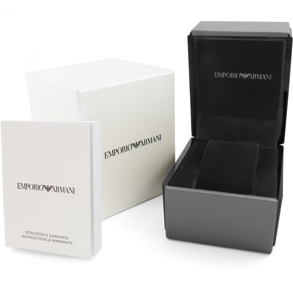 Emporio Armani Quartz Blue Dial Ladies Watch AR11091 - Watch