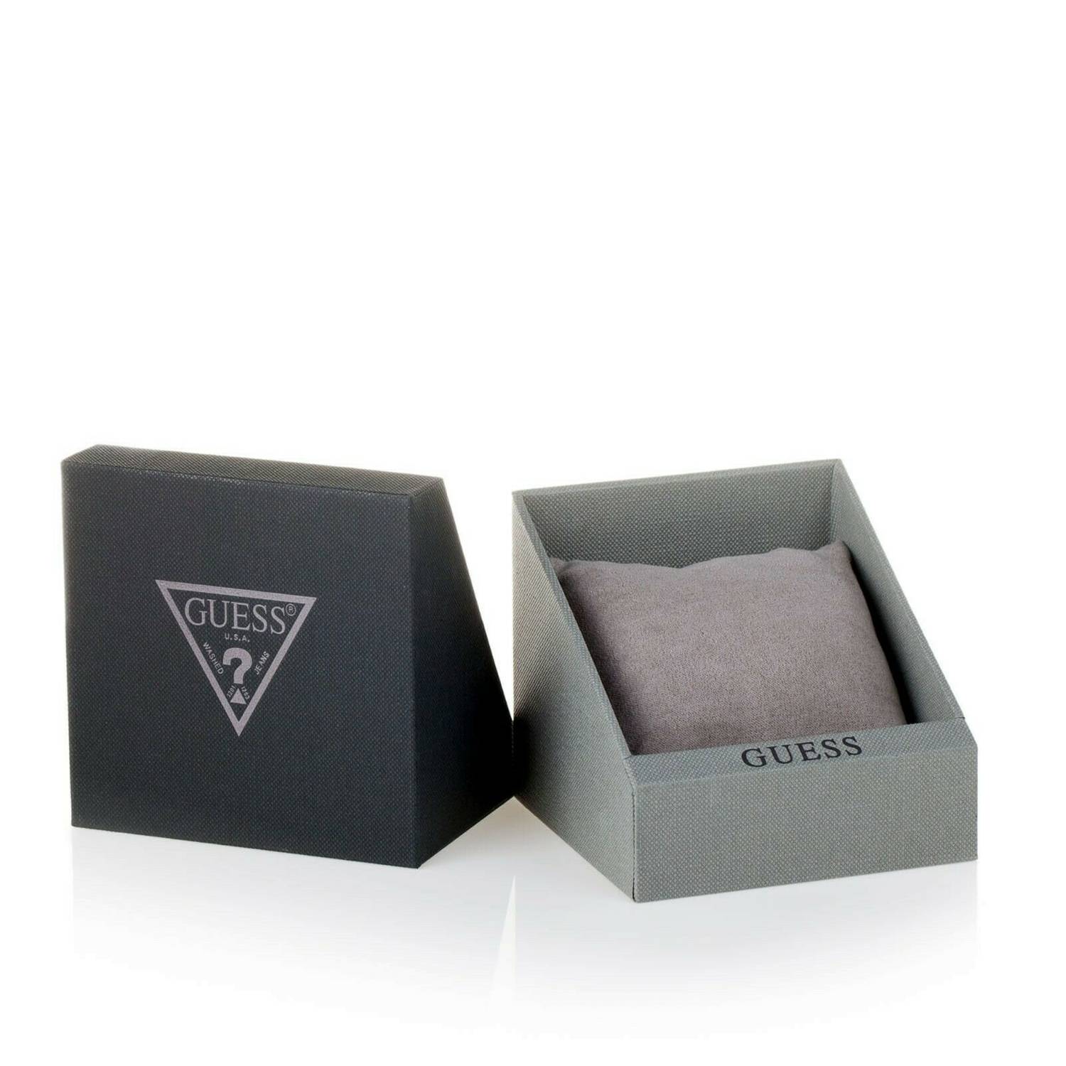 Guess Gold Tone Case Red Silicone Women's Watch GW0431L1