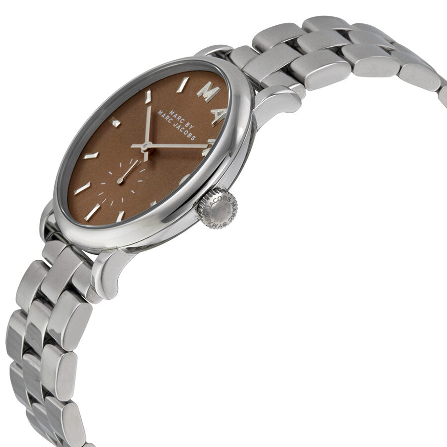 Marc by Marc Jacobs Baker Brown Dial Stainless Steel Ladies Watch MBM3329 - BigDaddy Watches #2