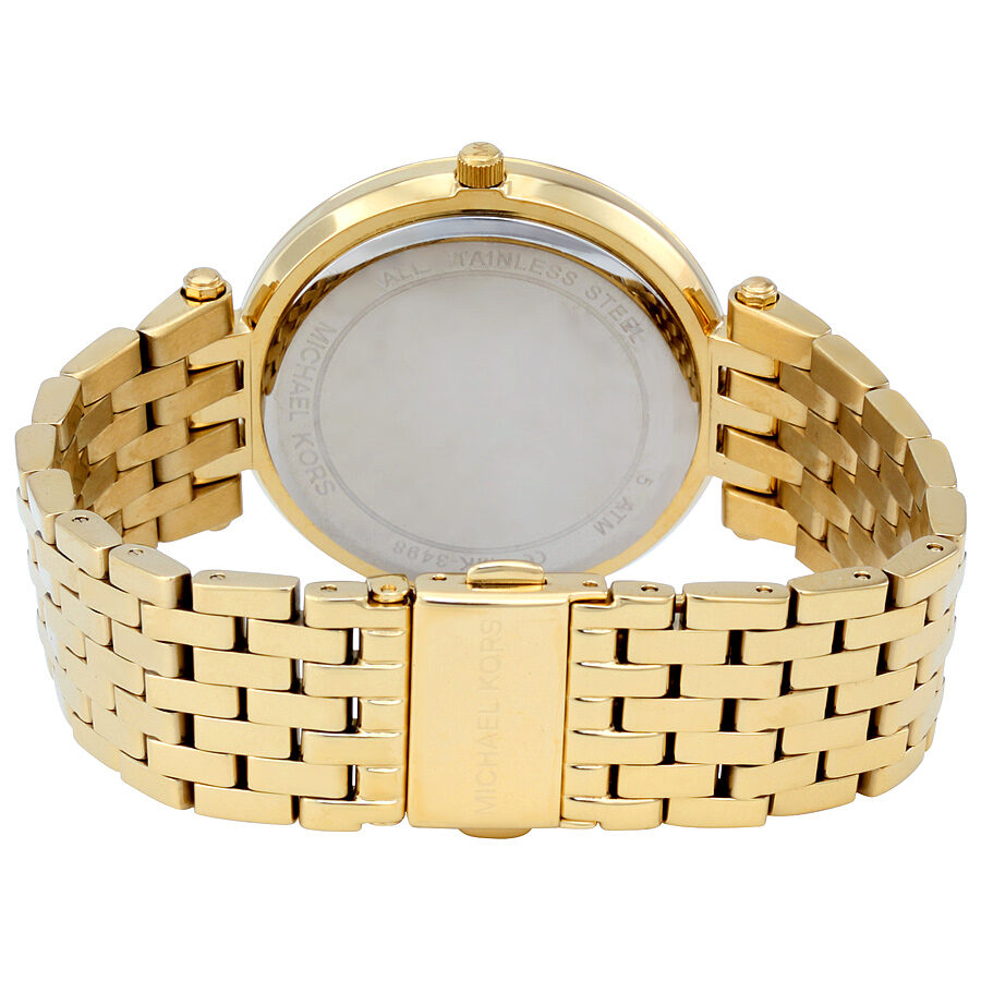 Michael Kors Darci Blue Green Mother of Pearl Dial Ladies Watch MK3498