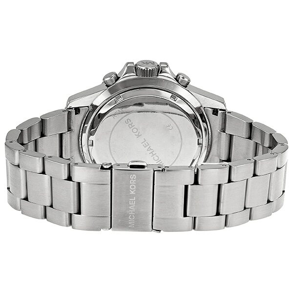 Michael Kors Everest Chronograph Black Dial Stainless Steel Men's Watch MK8256