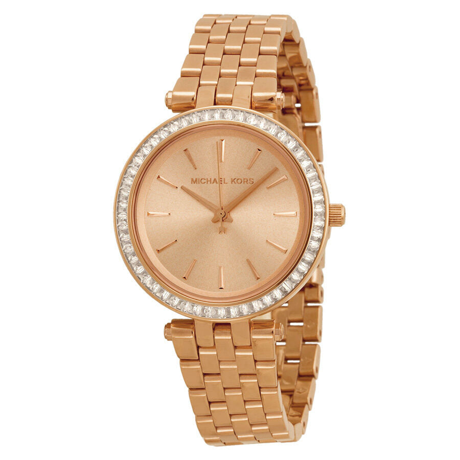 Michael Kors Mini Darci Rose Dial Ladies Watch MK3366