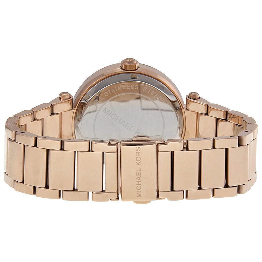 Michael Kors Parker Dial Rose Gold-tone Ladies Watch MK5865