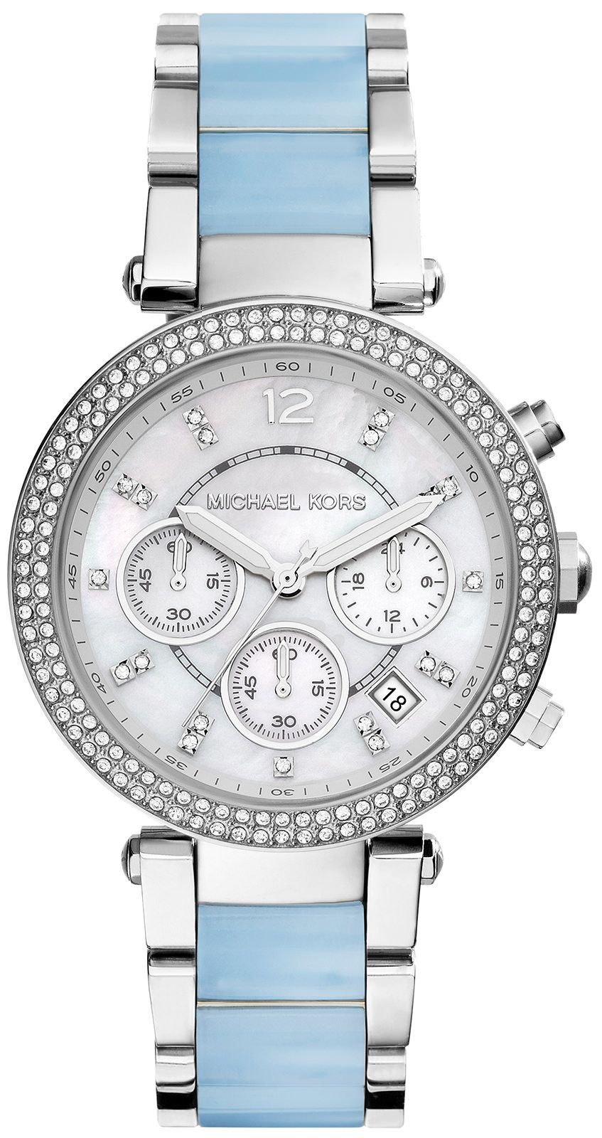 Michael Kors Parker Mother of Pearl Dial Ladies Watch MK6138