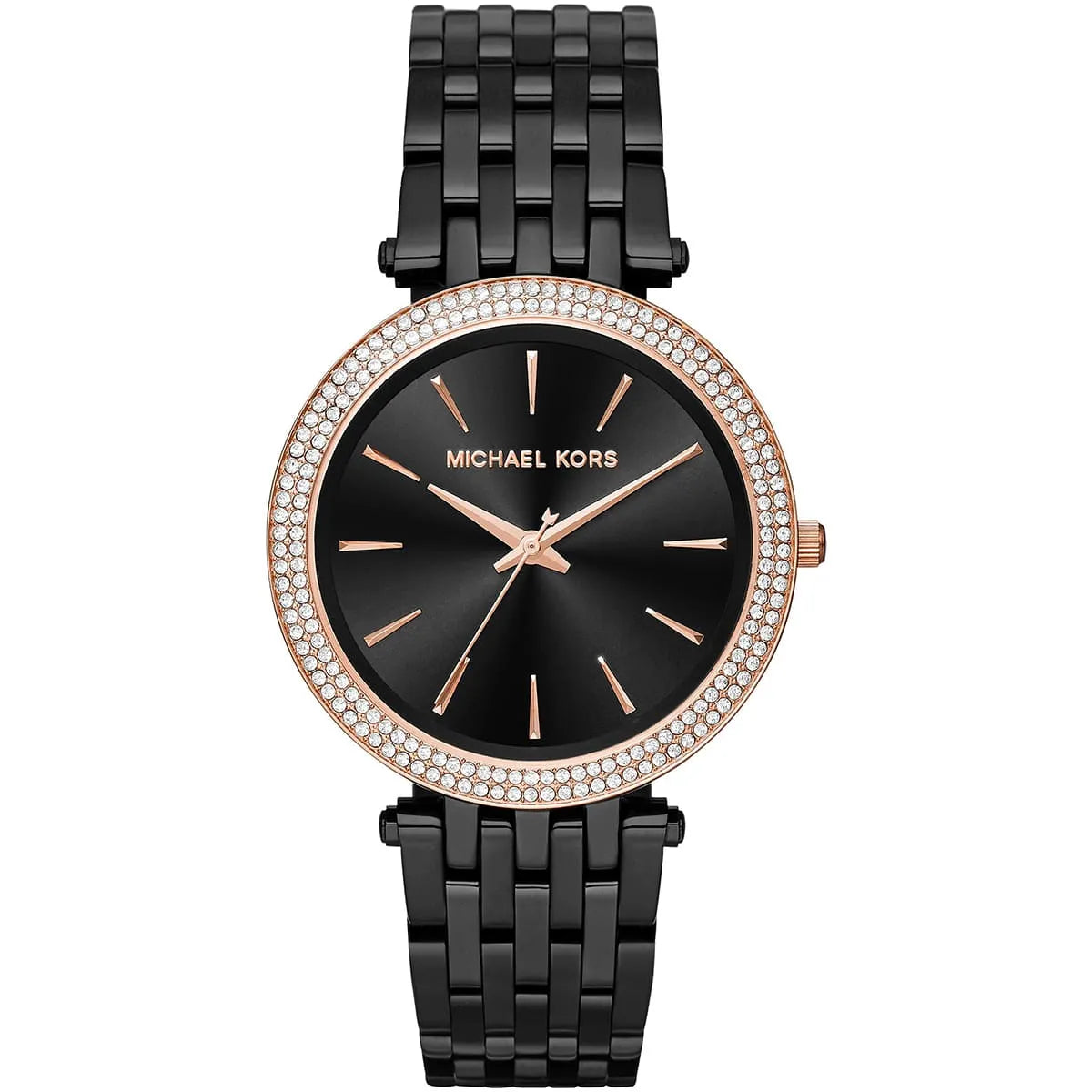 Michael Kors Darci Crystal Pave Black Women's Watch - MK3407