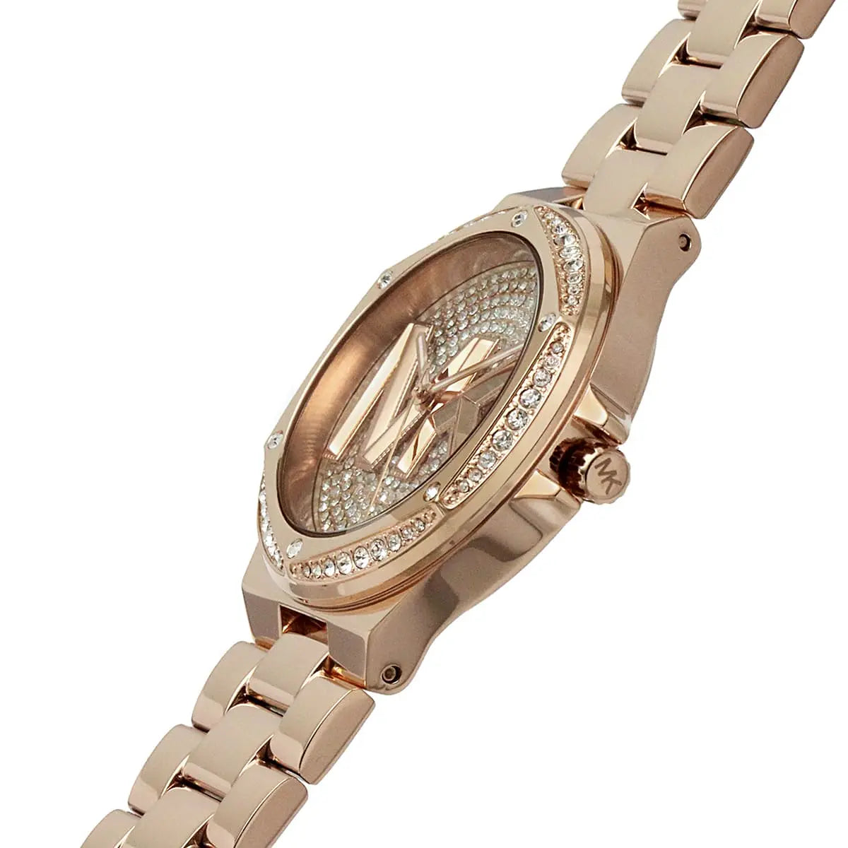 Michael Kors Lennox Three-Hand Rose Gold Women's Watch - MK7230